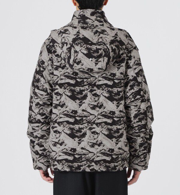  「ジャカードフーディーダウン」|ブルゾン・スタジャン|