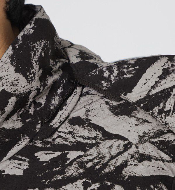  「ジャカードフーディーダウン」|ブルゾン・スタジャン|