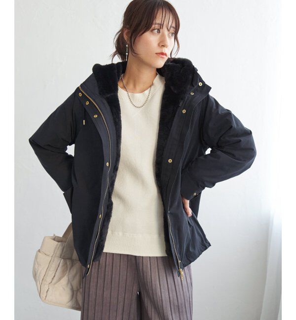 ikka「ライナー付き3WAYマウンテンパーカー」|ブルゾン・スタジャン|