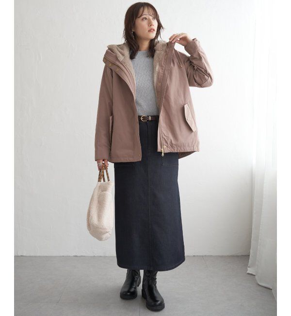 ikka「ライナー付き3WAYマウンテンパーカー」|ブルゾン・スタジャン|