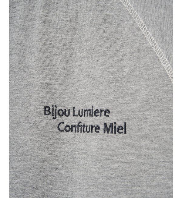 Lbc with Life「ミニ裏毛切り替え刺繍5分袖プルオーバー」|その他|