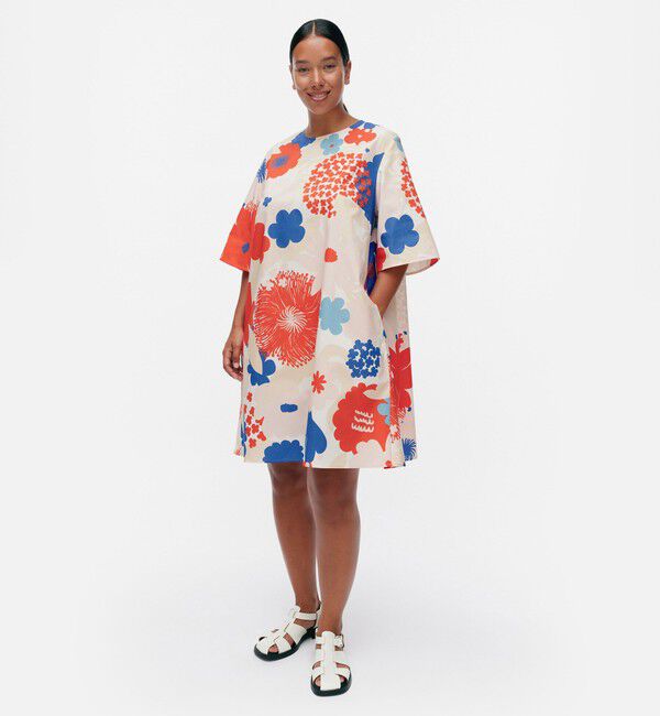 Marimekko「【一部店舗・オンラインストア限定】Kukkiva Suvikimppu ワンピース」|ワンピース|