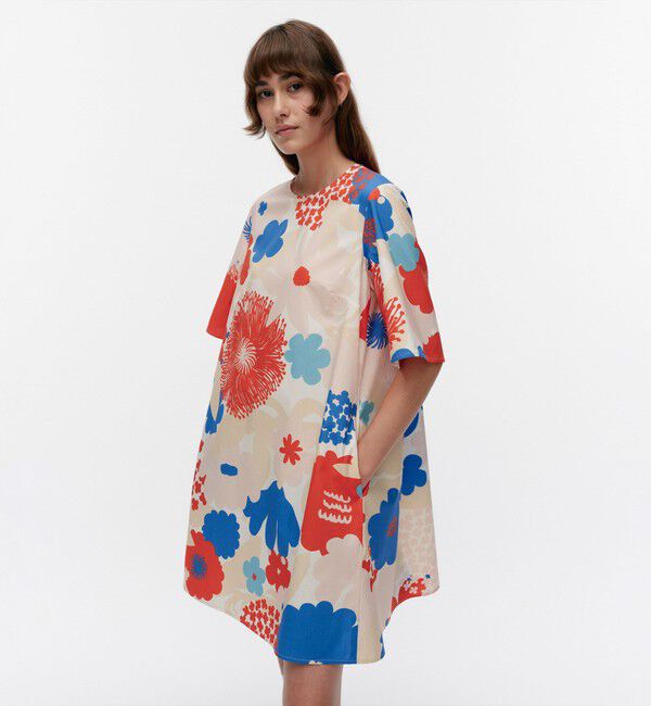 Marimekko「【一部店舗・オンラインストア限定】Kukkiva Suvikimppu ワンピース」|ワンピース|