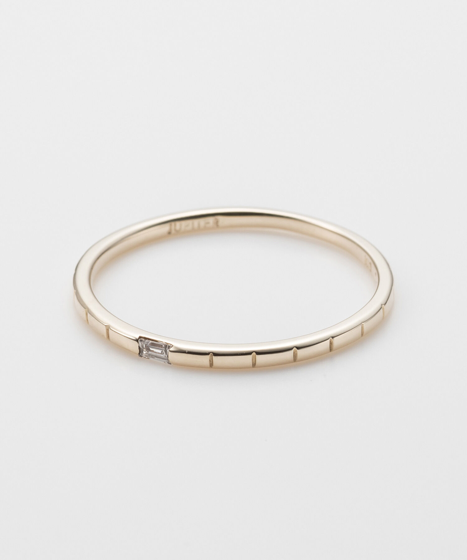 JUPITER「【K10】バケットカットダイヤモンドリング」|リング|