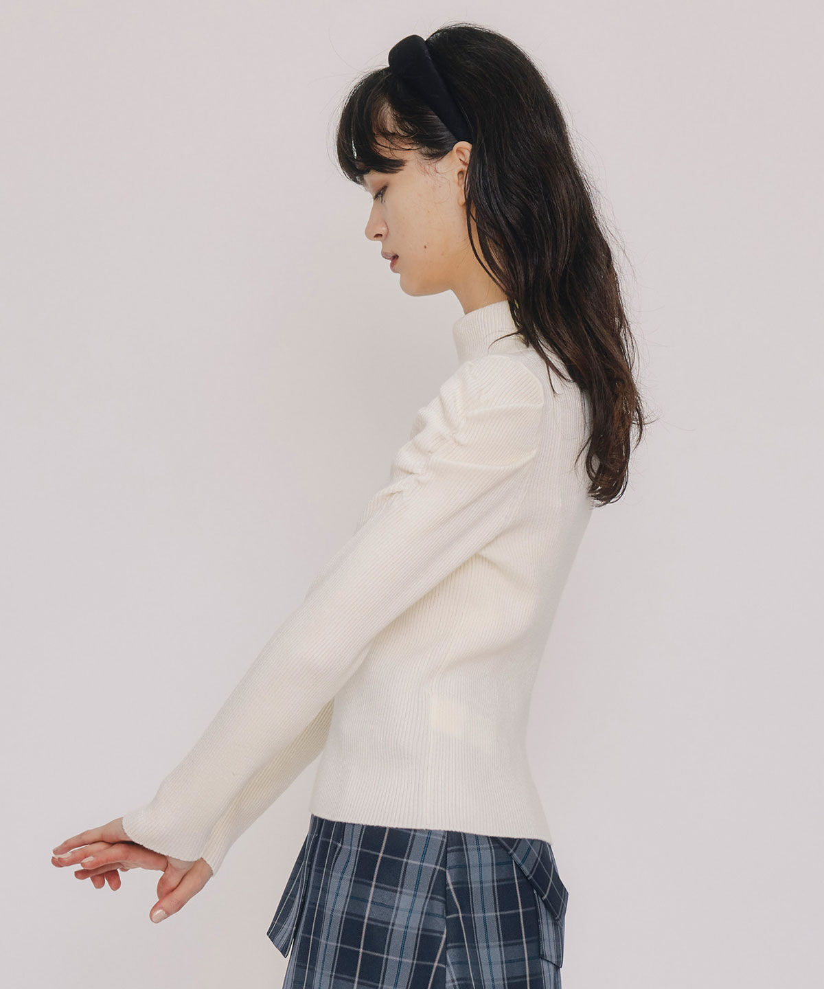 REDYAZEL「ラメタートルニットプルオーバー」|ニット・セーター|