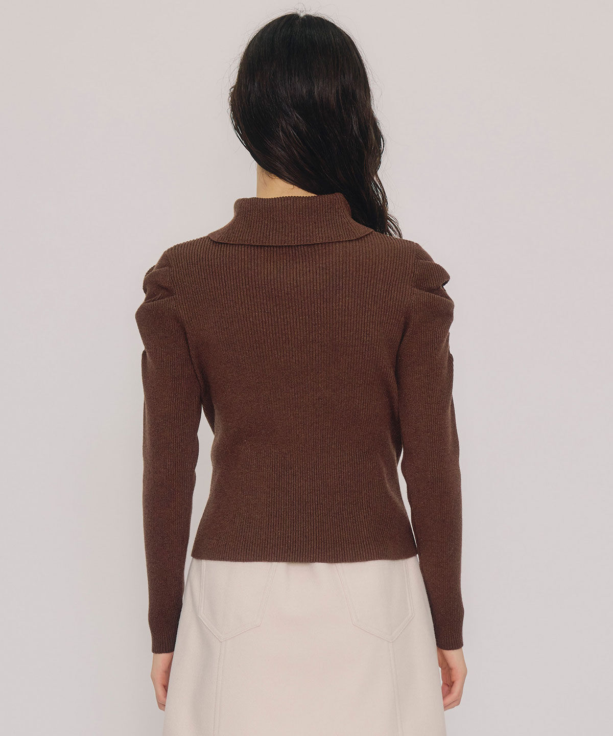 REDYAZEL「ラメタートルニットプルオーバー」|ニット・セーター|