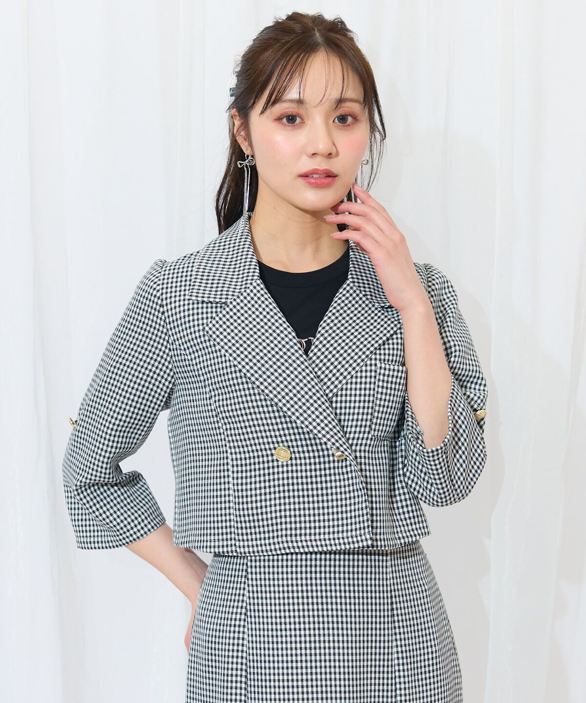 WILLSELECTION「エンブレム付きショートジャケット」|その他|