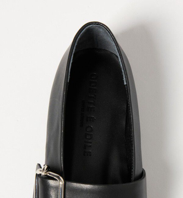 ODETTE E ODILE「ニュークラシックワイドベルト フラット10&uarr;」|パンプス|