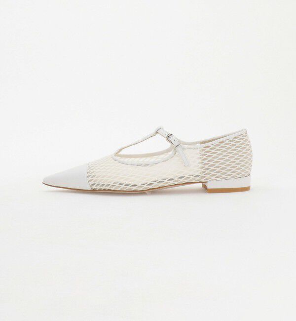 ODETTE E ODILE「シアーTストラップ フラット20&uarr;」|パンプス|OFF WHITE