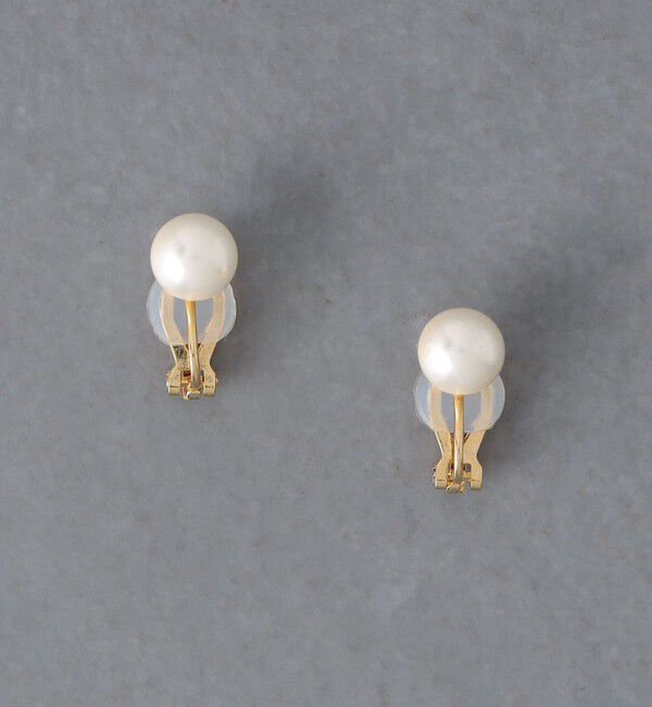 UNITED ARROWS「8MM イミテーションパール イヤリング」|イヤリング|WHITE