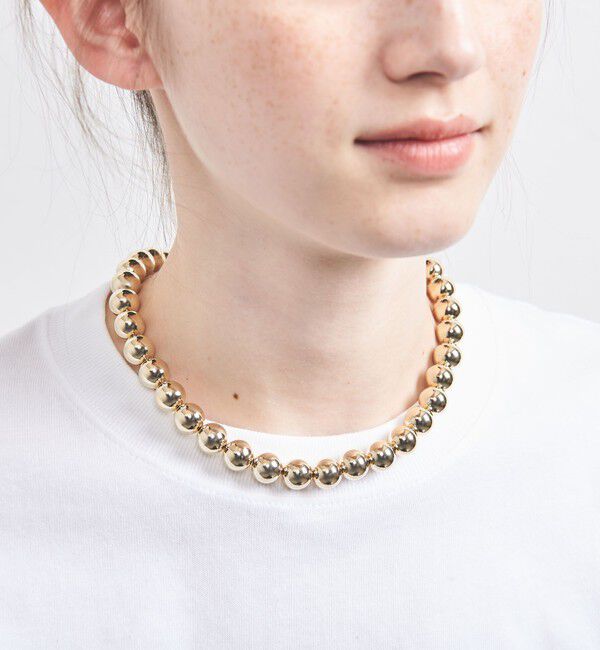 UNITED ARROWS「メタルボール 2WAY ネックレス」|ネックレス|