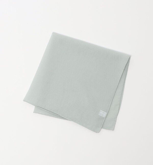 UNITED ARROWS「コットン シルク ポケットチーフ」|ハンカチ|LT.GRAY