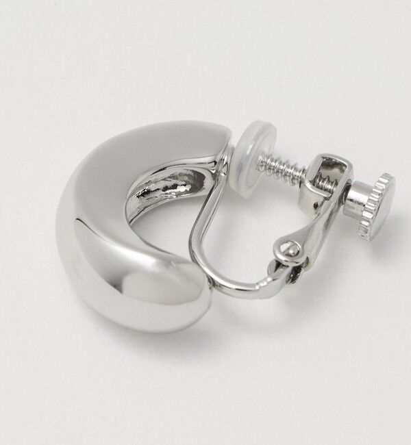 UNITED ARROWS「ハーフ ムーン イヤリング」|イヤリング|