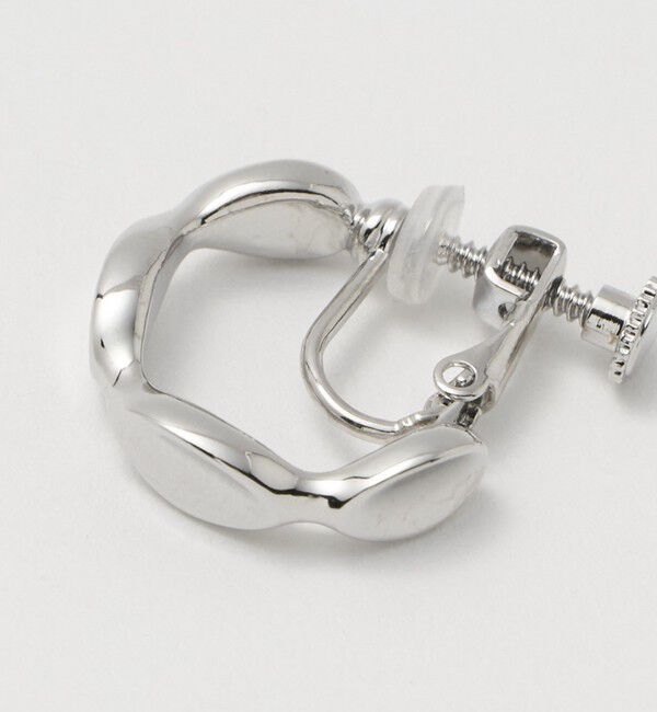 UNITED ARROWS「スカラップ フープイヤリング」|イヤリング|