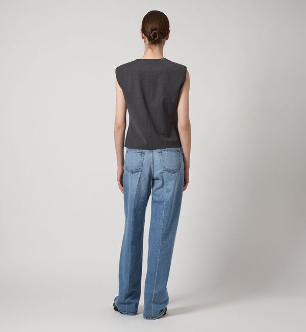 AEWEN MATOPH「＜AEWEN MATOPH＞スクエアネック ベスト」|ベスト・ジレ|