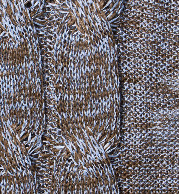 AEWEN MATOPH「＜AEWEN MATOPH＞ミックスヤーンケーブルノースリーブニット ‐ ウォッシャブル ‐」|ベスト・ジレ|