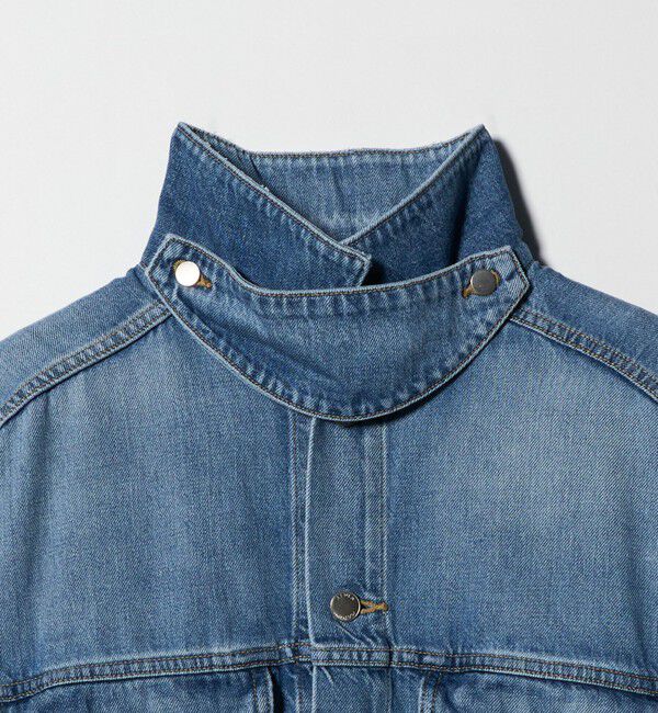 AEWEN MATOPH「＜AEWEN MATOPH＞デニムドローストブルゾン」|デニムジャケット|