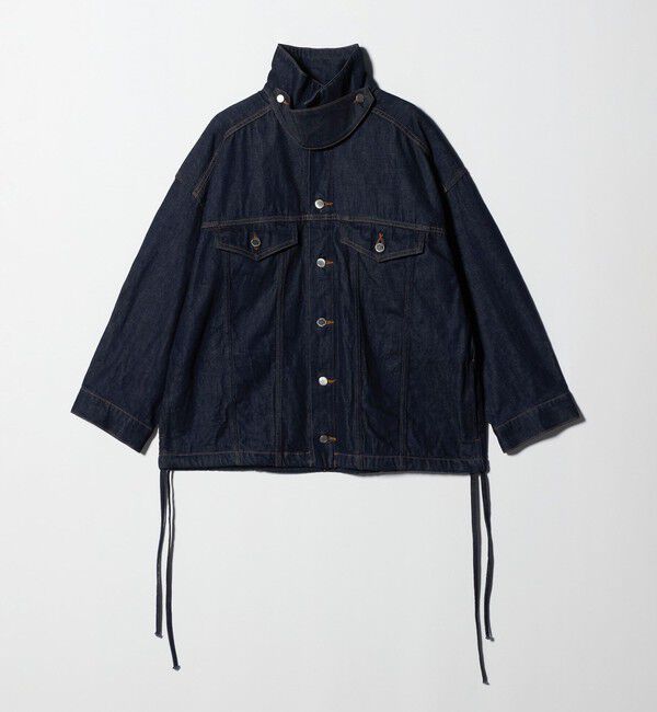AEWEN MATOPH「＜AEWEN MATOPH＞デニムドローストブルゾン」|デニムジャケット|
