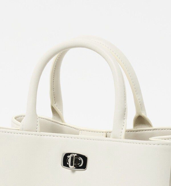 UNITED ARROWS「クラスプ スクエア ミニトートバッグ」|トートバッグ|