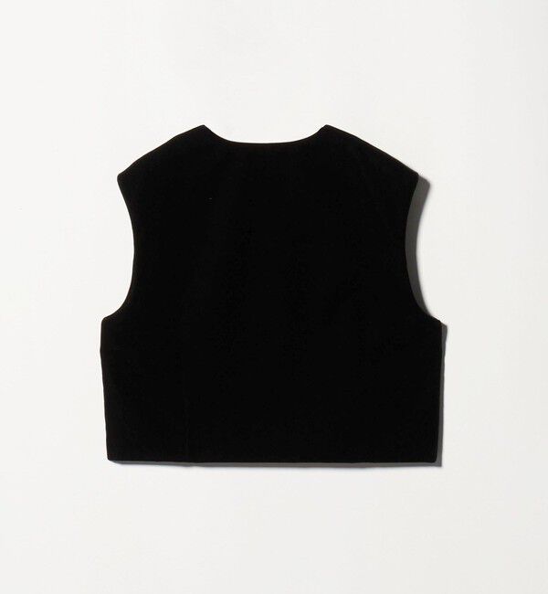 UNITED ARROWS「ベルベット ミニ ベスト」|ベスト・ジレ|