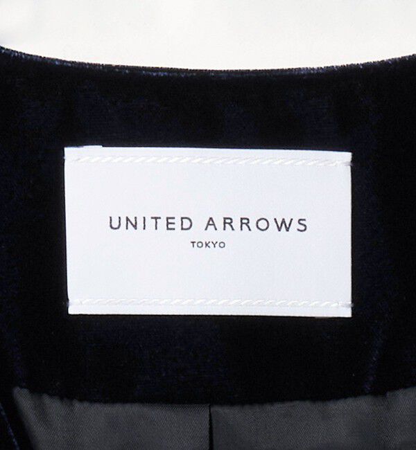 UNITED ARROWS「ベルベット ミニ ベスト」|ベスト・ジレ|