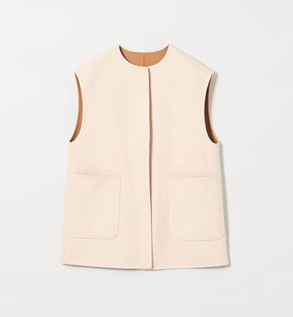 UNITED ARROWS「バイカラー リバー ベスト」|ダウンベスト・ベスト|