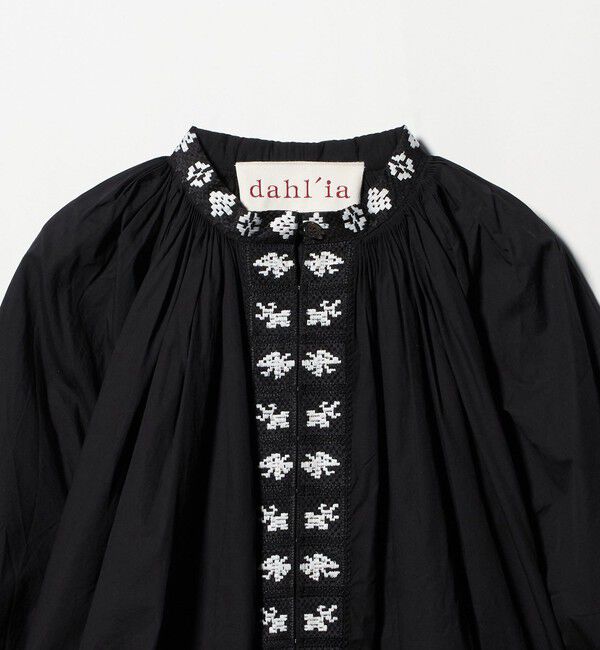 UNITED ARROWS「【別注】＜dahl&rsquo;ia＞エンブロイダリー ボリューム ブラウス」|シャツ・ブラウス|