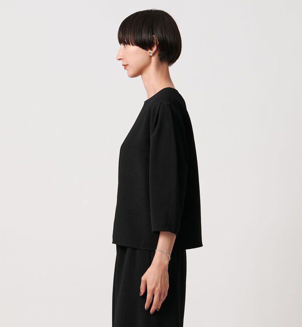 UNITED ARROWS「COMFY Tシャツライク ブラウス‐吸水速乾 UVカット ウォッシャブル‐」|シャツ・ブラウス|