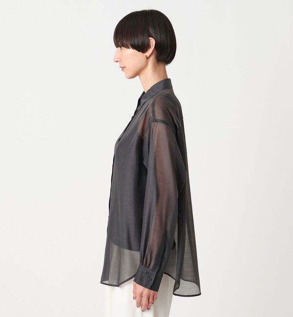 UNITED ARROWS「シアー シャツ -ウォッシャブル-」|シャツ・ブラウス|