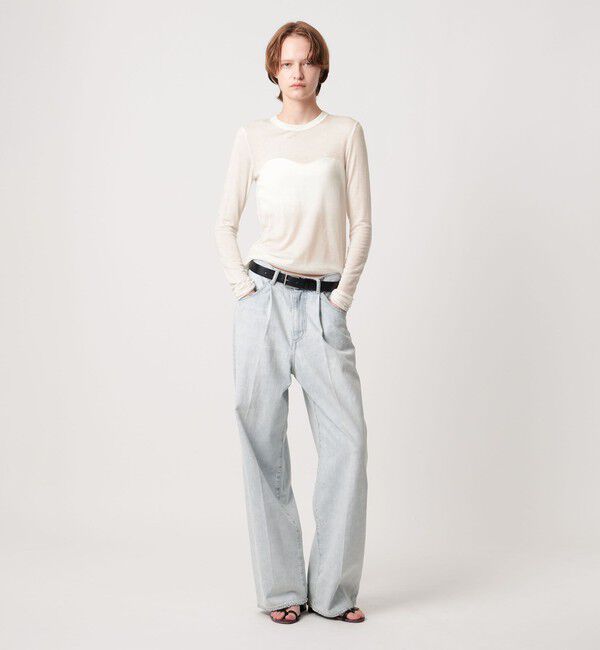 AEWEN MATOPH「＜AEWEN MATOPH＞クルーネックロングスリーブカットソー」|Tシャツ・カットソー|