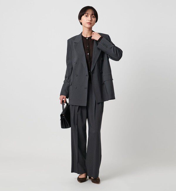 UNITED ARROWS「NALYA ピンストライプ ジャケット」|テーラードジャケット|