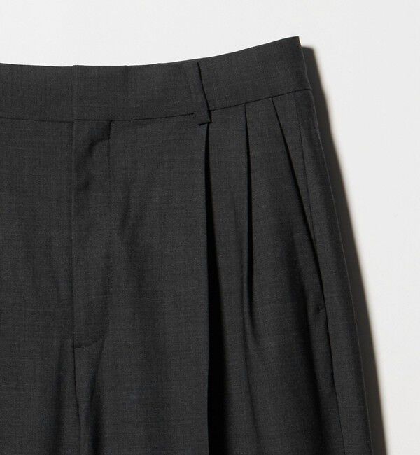 UNITED ARROWS「トロピカル ２タック ワイドパンツ ストレッチ」|チノ|