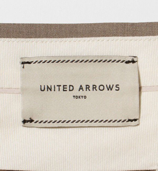 UNITED ARROWS「トロピカル ２タック ワイドパンツ ストレッチ」|チノ|