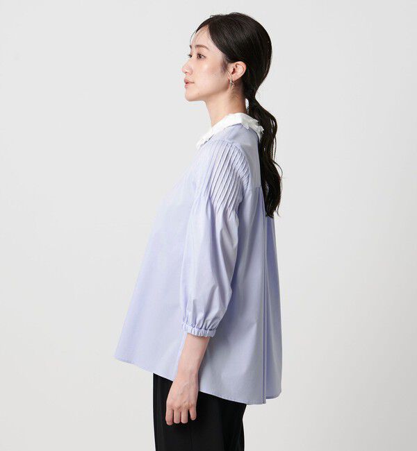 UNITED ARROWS「2WAYカラー ブラウス‐ウォッシャブル‐」|シャツ・ブラウス|