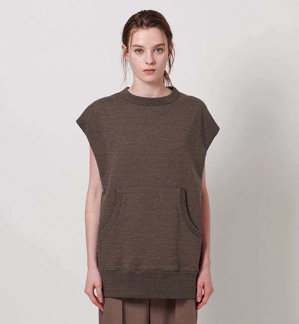 ASTRAET「＜ASTRAET＞ウラケ クルーネック ノースリーブスウェット UNISEX」|スウェット・ジャージ|