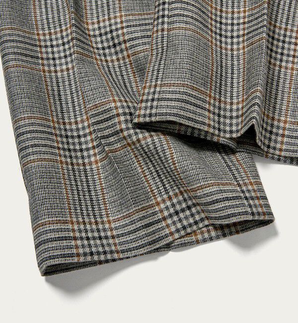 UNITED ARROWS「＜SOVEREIGN＞ ウール チェック ストレートパンツ」|スラックス|