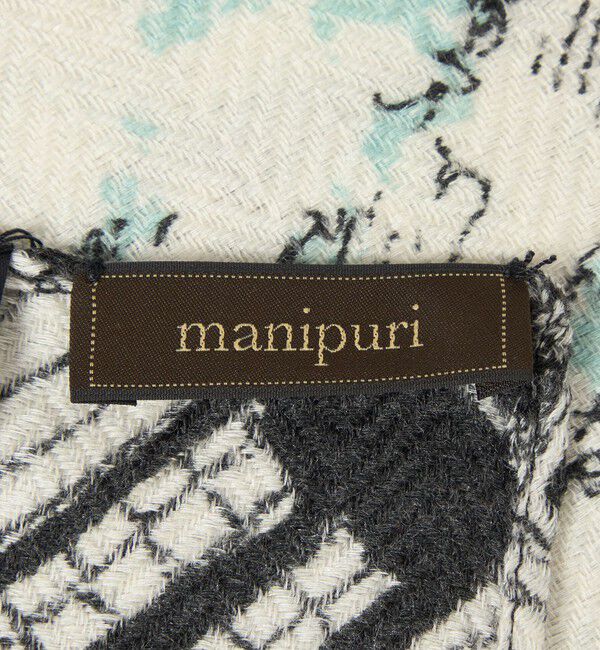 UNITED ARROWS「【一部別注】＜manipuri＞W/SI ストール 25FW」|ストール|