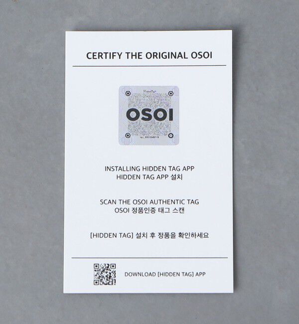 OSOI「＜OSOI＞BOAT BROT バッグ」|ハンドバッグ|