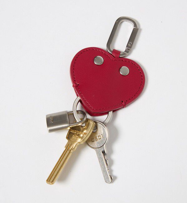 OSOI「＜OSOI＞ハートフラット キーリング」|チャーム・キーホルダー|