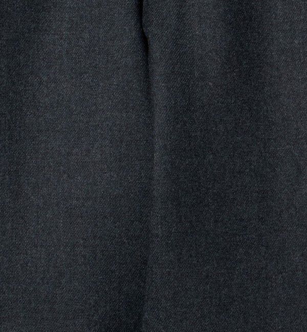 UNITED ARROWS「ライトサキソニー テーパード ノープリーツ スラックス ヨコストレッチ」|スラックス|