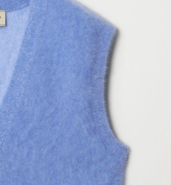 UNITED ARROWS「フォックスカシミヤ Vネック ベスト」|ベスト・ジレ|