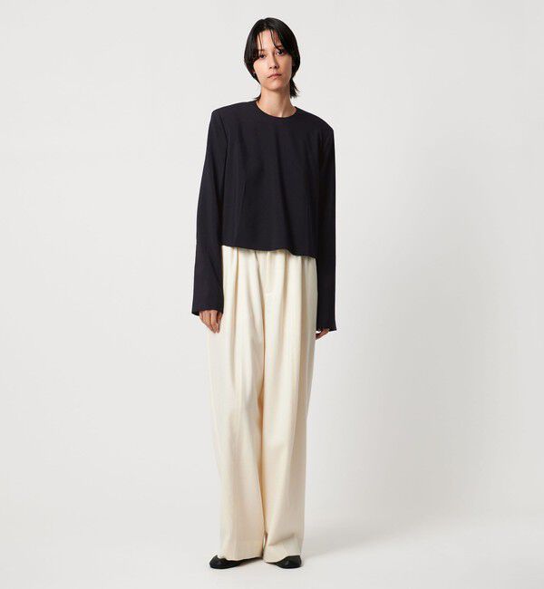 AEWEN MATOPH「＜AEWEN MATOPH＞パワーショルダープレス プルオーバーブラウス 」|シャツ・ブラウス|