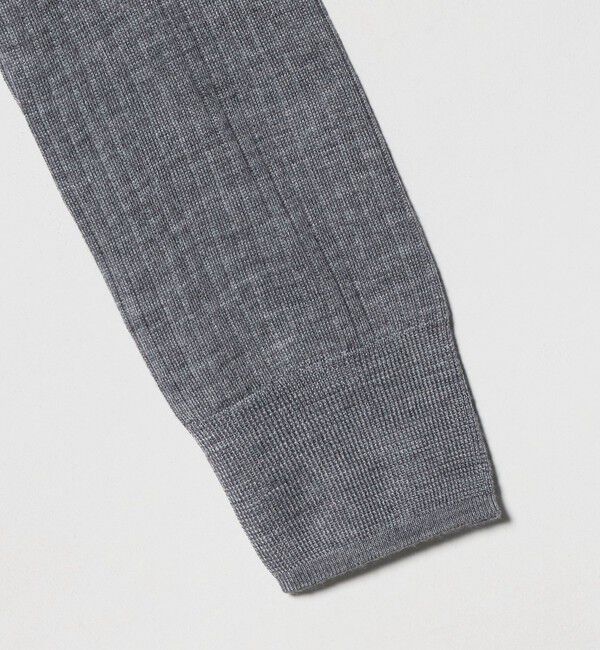 UNITED ARROWS「リブ クルーネック ニット」|ニット・セーター|