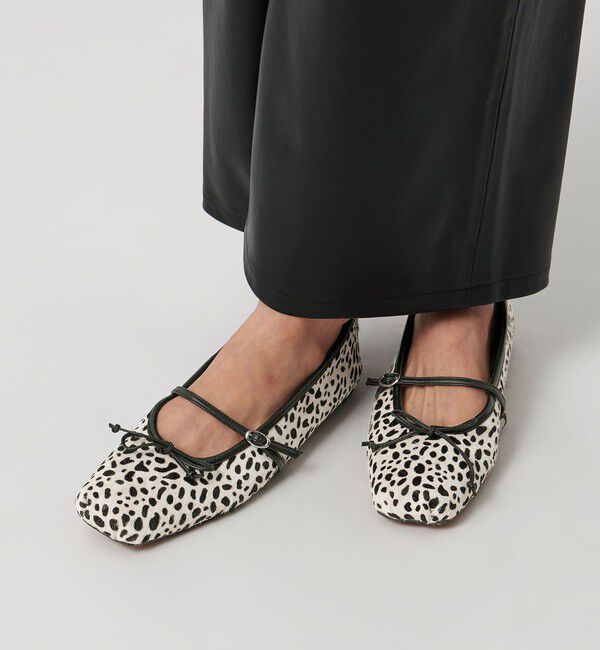 UNITED ARROWS「＜HEWN＞レオパード フラットシューズ」|バレエシューズ|その他1