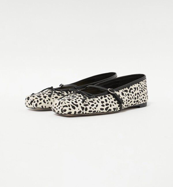 UNITED ARROWS「＜HEWN＞レオパード フラットシューズ」|バレエシューズ|