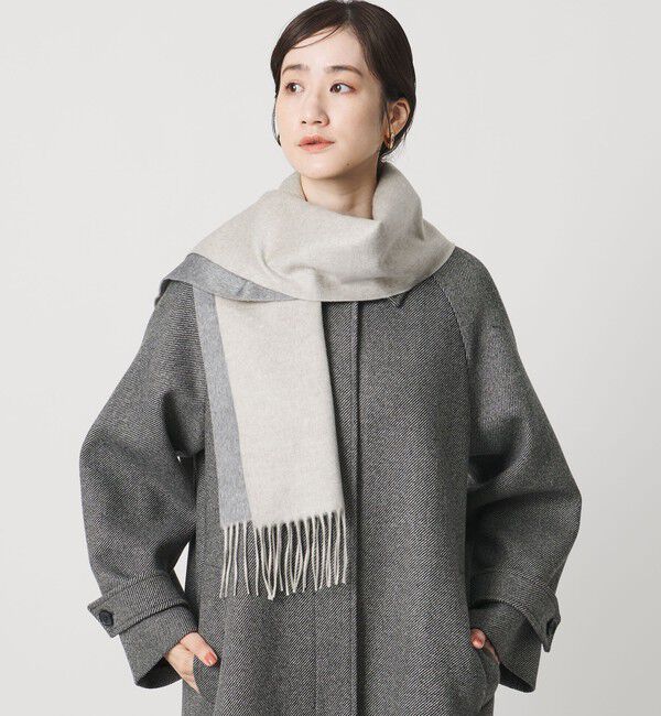 UNITED ARROWS「【別注】＜PIACENZA＞シルク/カシミヤ マフラー」|マフラー|