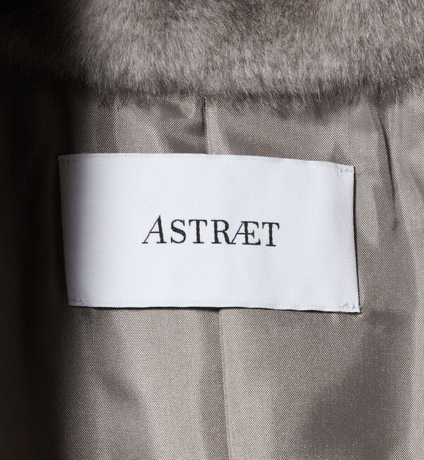 ASTRAET「＜ASTRAET＞フェイクファー スタンドカラー ブルゾン」|その他|