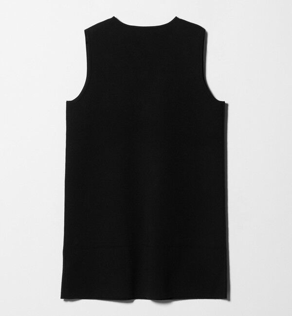 UNITED ARROWS「ミラノリブ チュニック ベスト」|ベスト・ジレ|