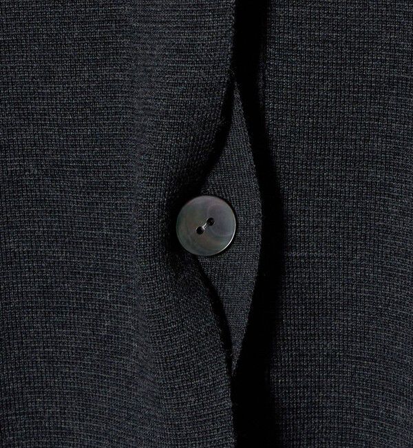 UNITED ARROWS「ミラノリブ ニット ジャケット」|カーディガン|