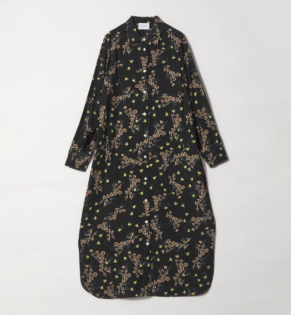 UNITED ARROWS「プリント シャツ ワンピース ‐ウォッシャブル‐」|ワンピース|